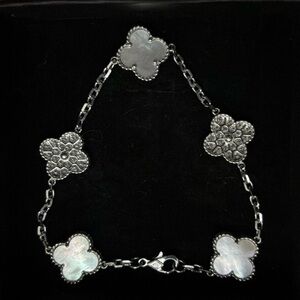 Moissanite & Mother of Pear